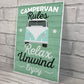 Camper Van Accesories Travel Holiday Novelty Plaques Birthday