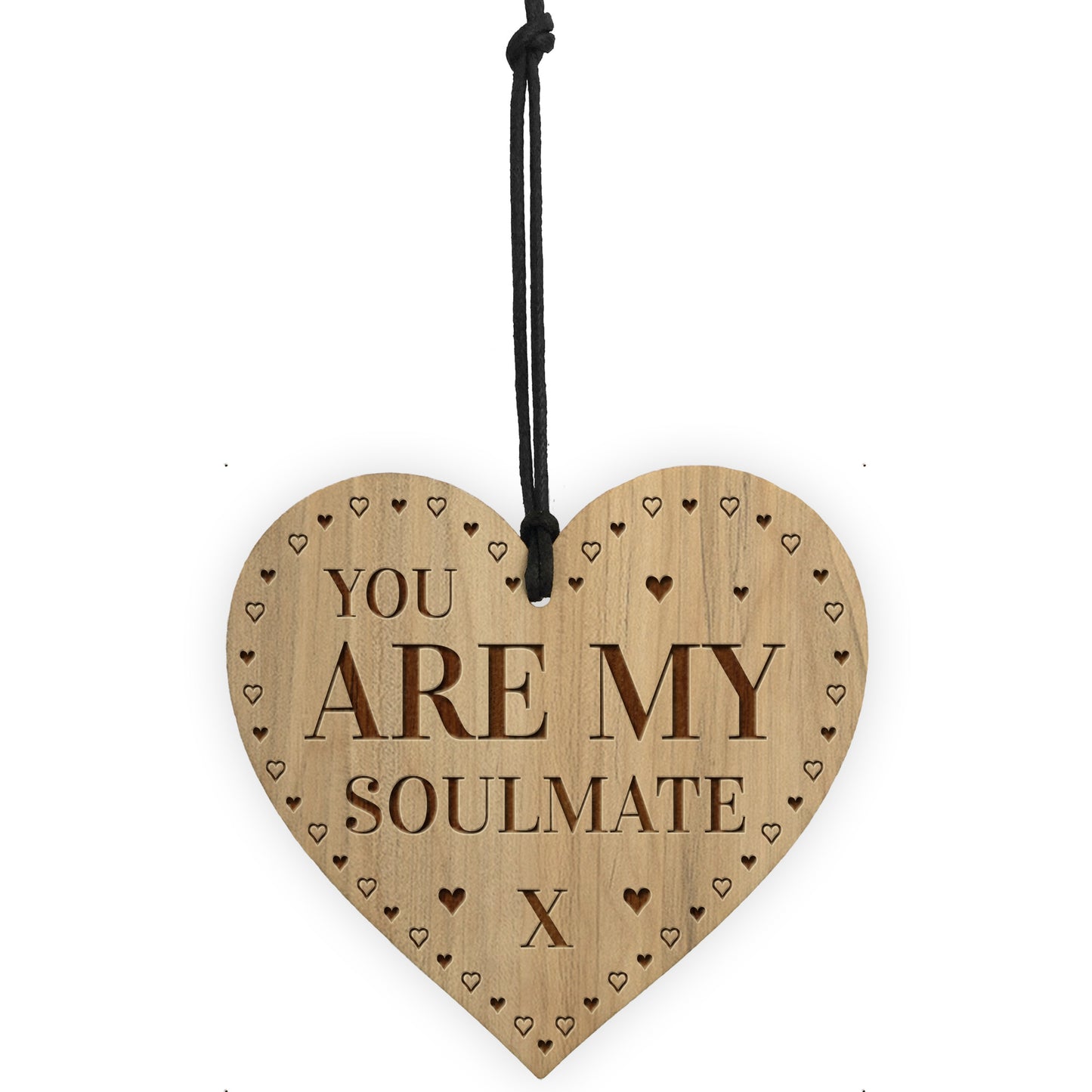 YOU ARE MY SOULMATE GIFT Engraved Heart Soulmate Gifts Husband