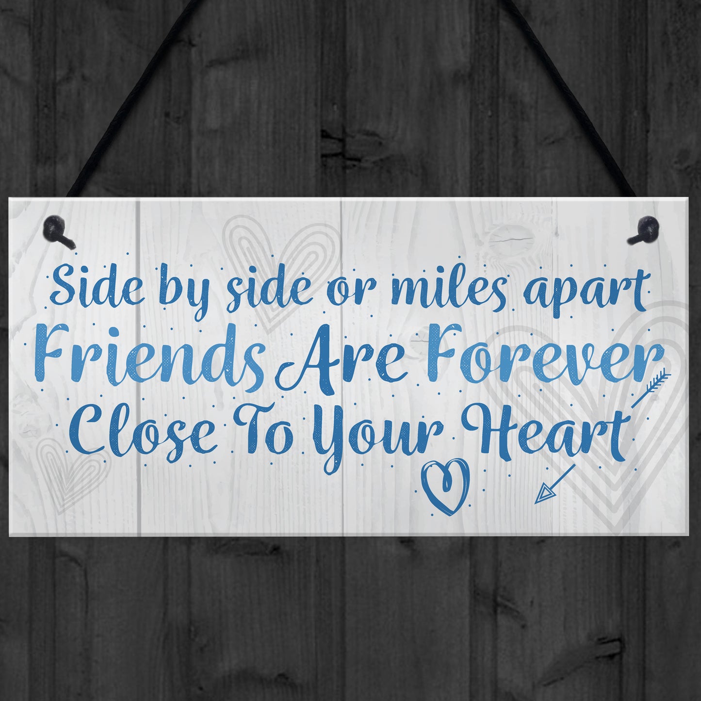 Friends Forever Friendship Sign Best Friend Plaque Thank You