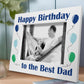 Birthday Gift Best Dad Gift for Dad Daddy Wooden Photo Frame