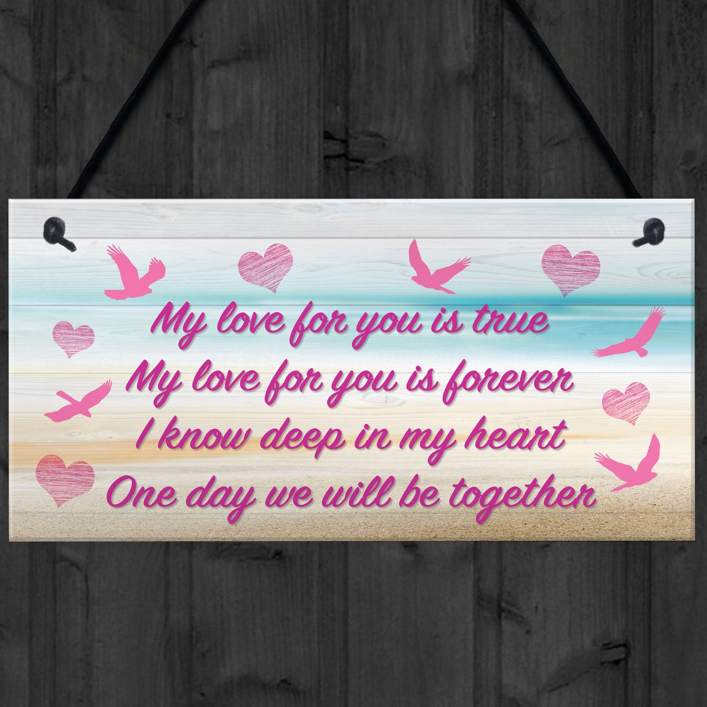 Love For You Memorial Loving Memory Heaven Gift Hanging Plaque