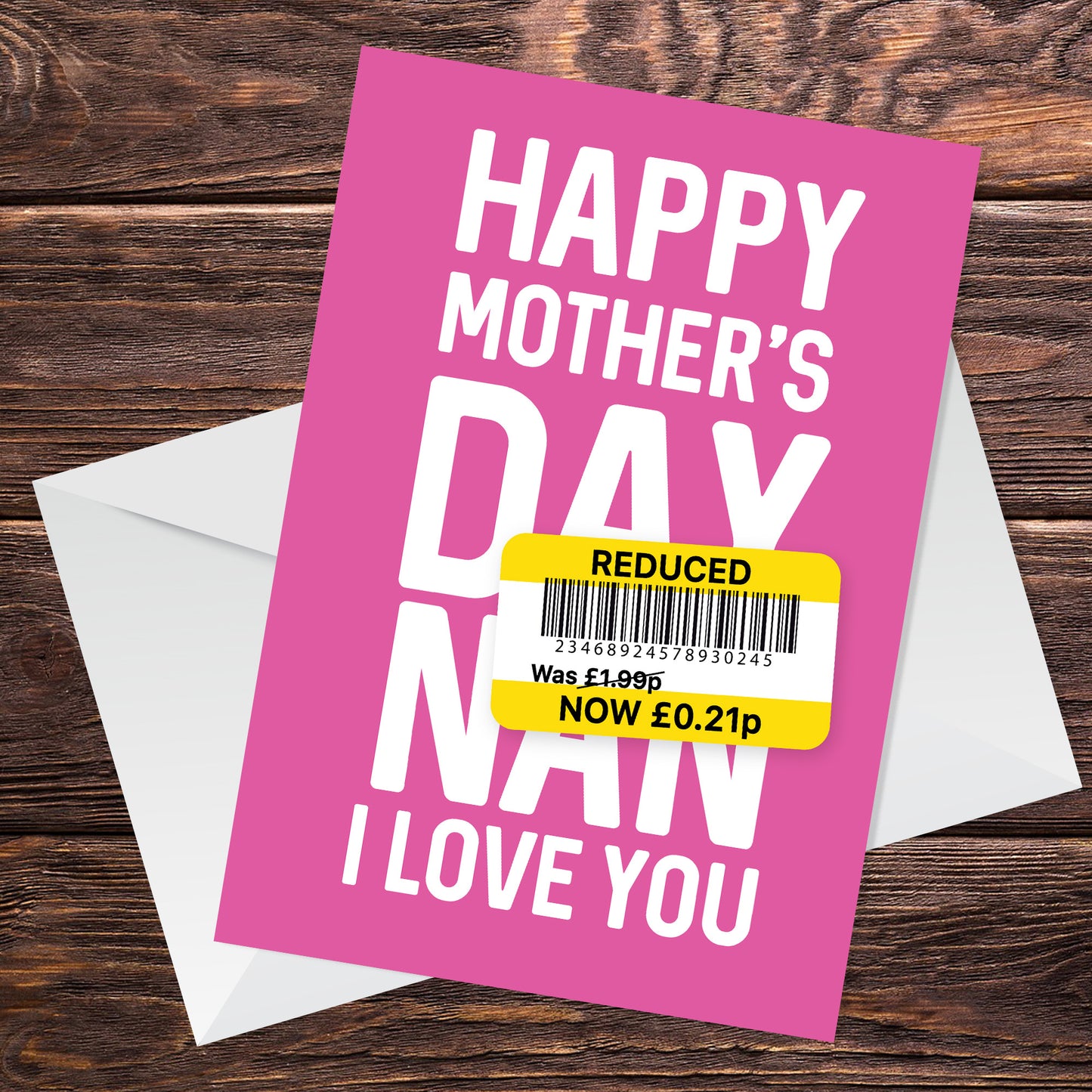 Nan Mothers Day Card Funny Mothers Day Card Funny Card