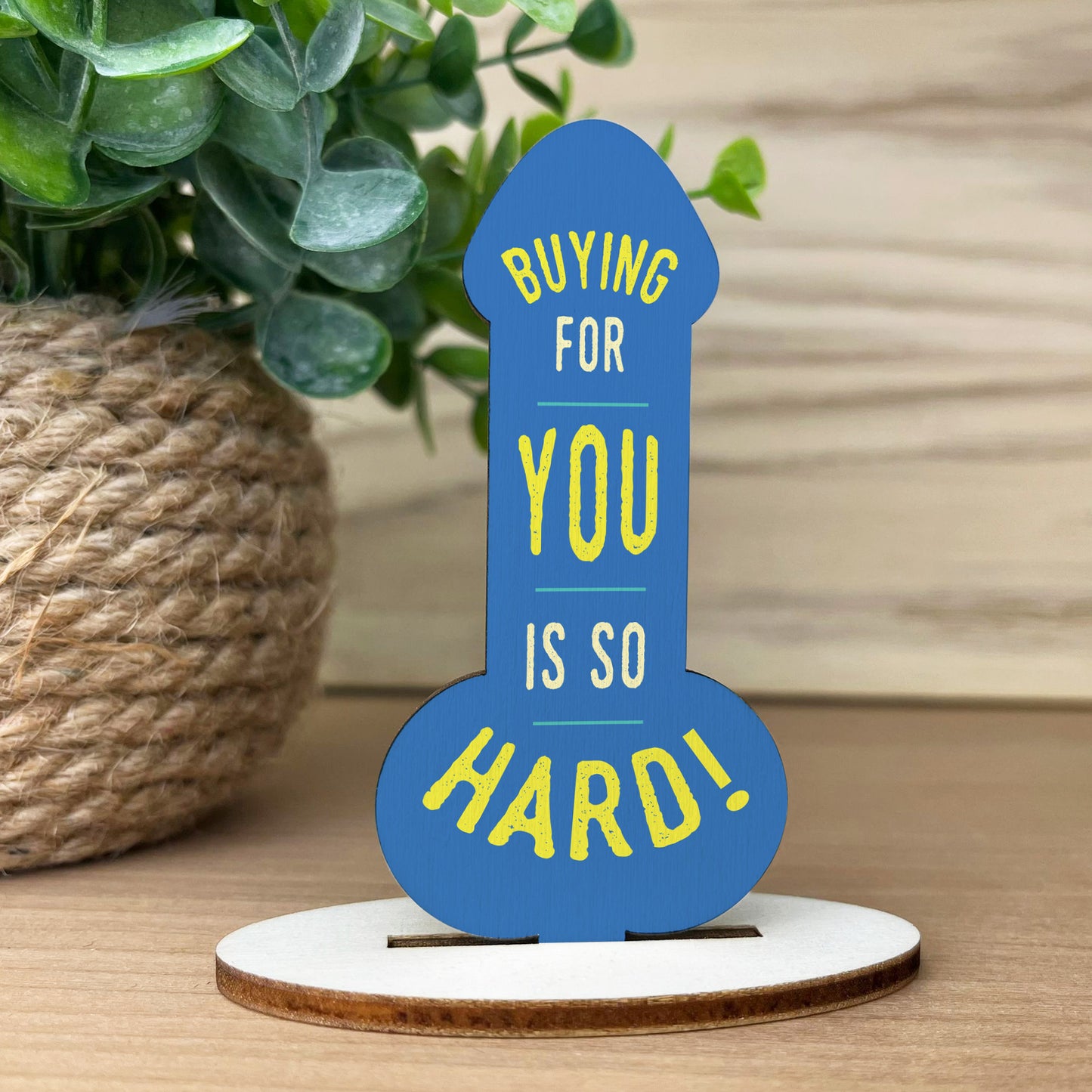 Funny Joke Birthday Gifts For Him Her Women Men Wood Plaque