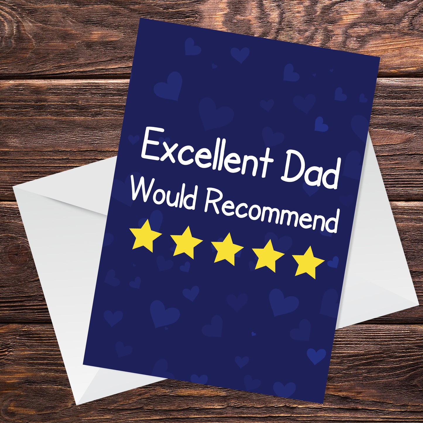 Funny Dad Card For Fathers Day Birthday Would Recommend Card