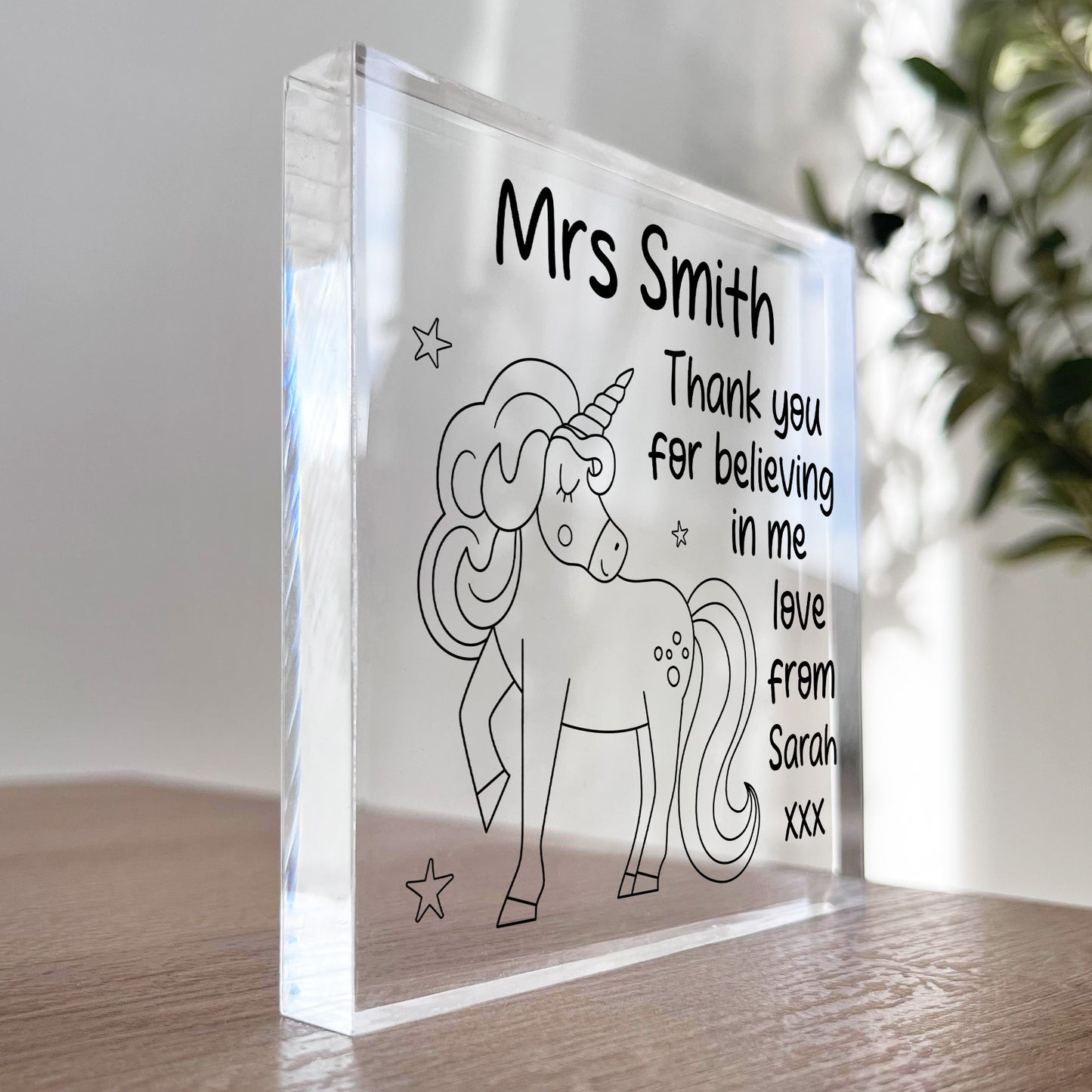 Thank You Gift For Teacher Childminder Teaching Assistant