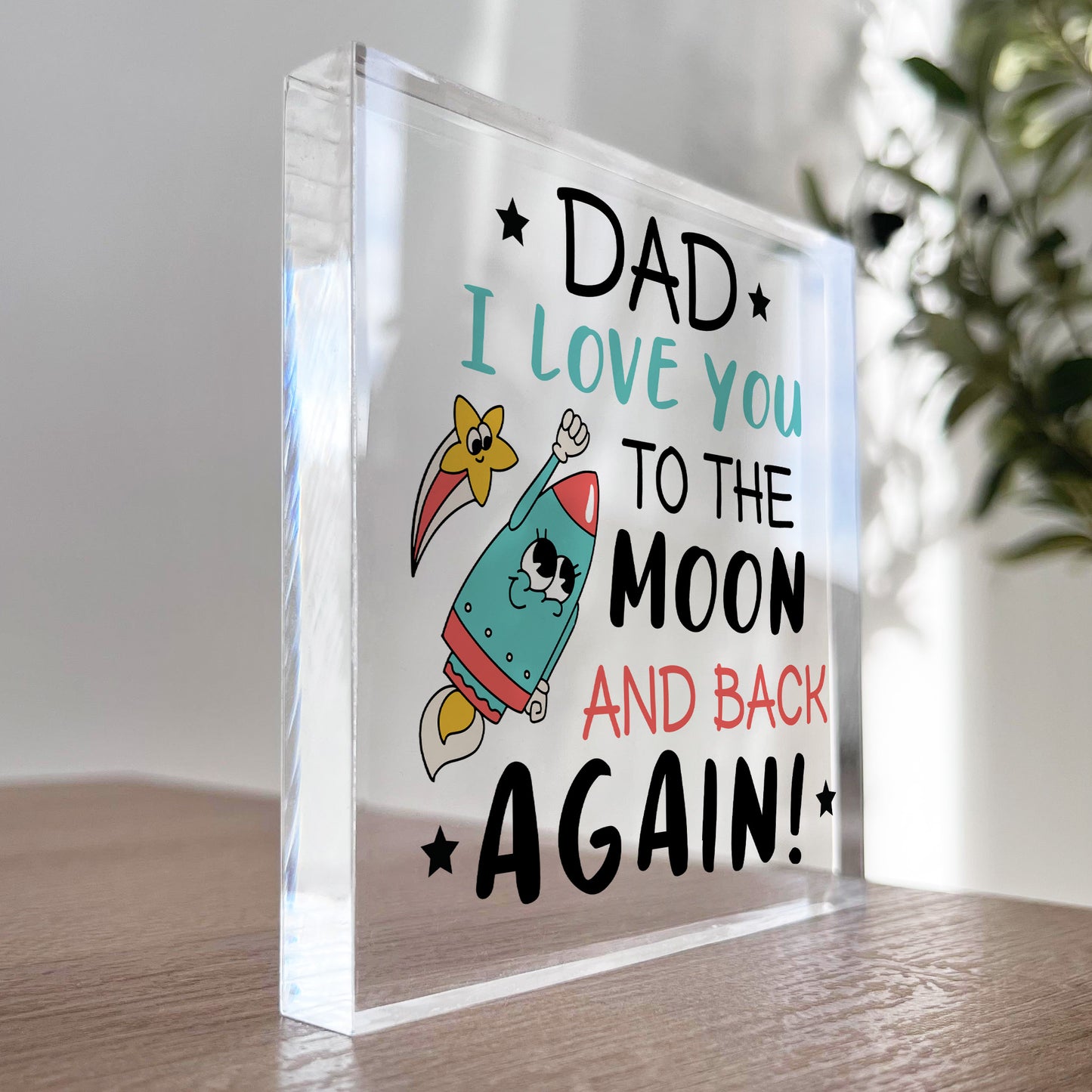Dad Gifts Freestanding Plaque Gift Christmas Birthday Dad Gifts
