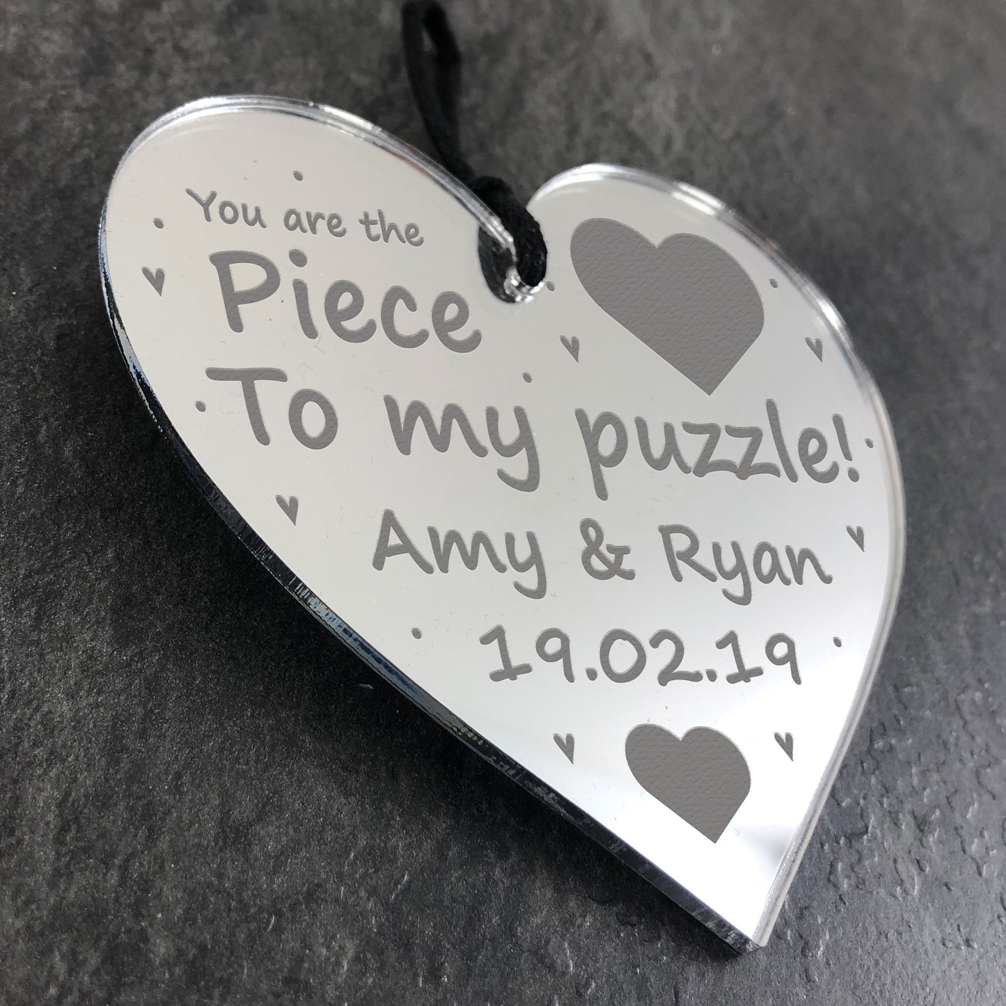 Personalised Special Anniversary Gift Puzzle Husband Wife Gift