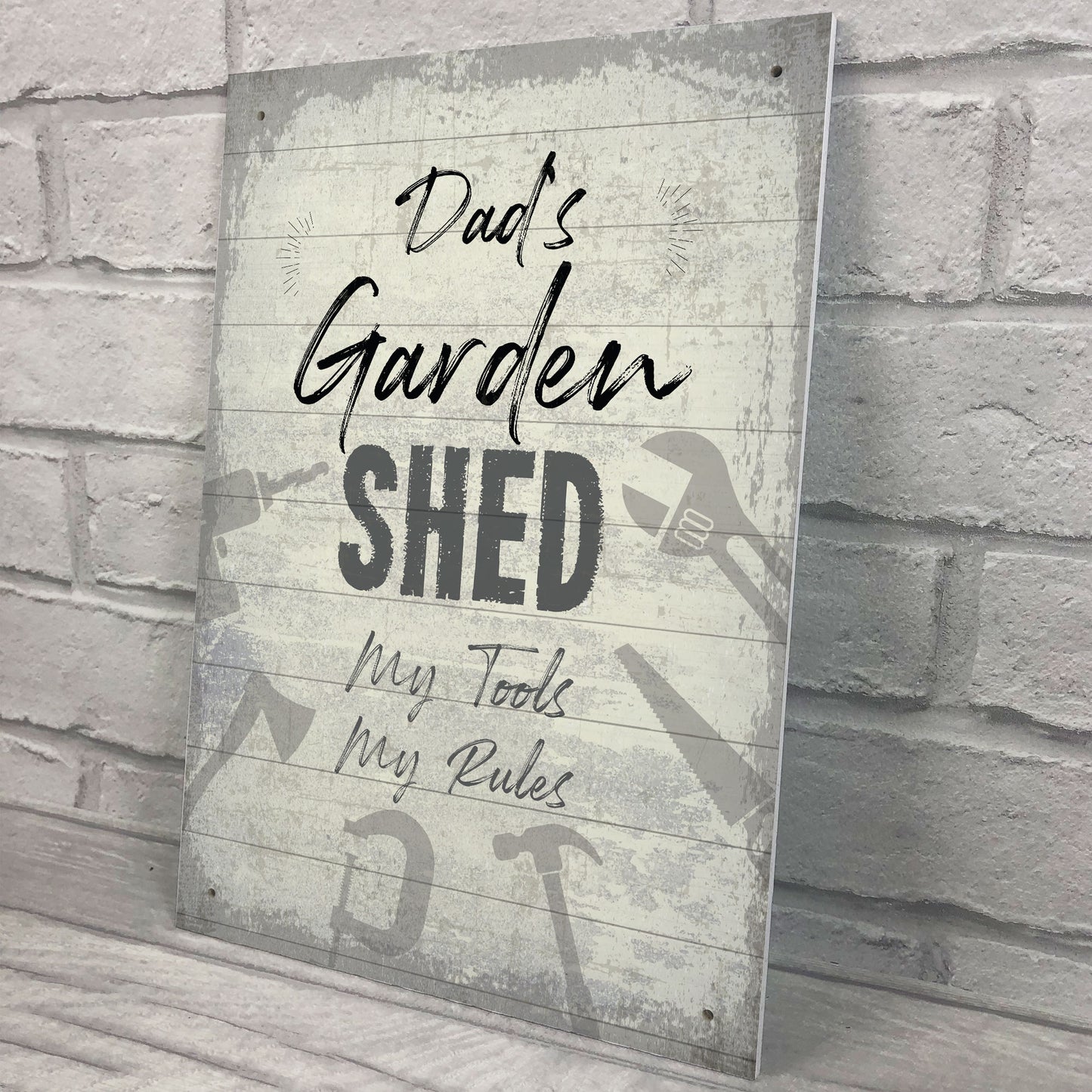 Personalised Shed Man Cave Garage Sign Vintage Sign Gift For Dad