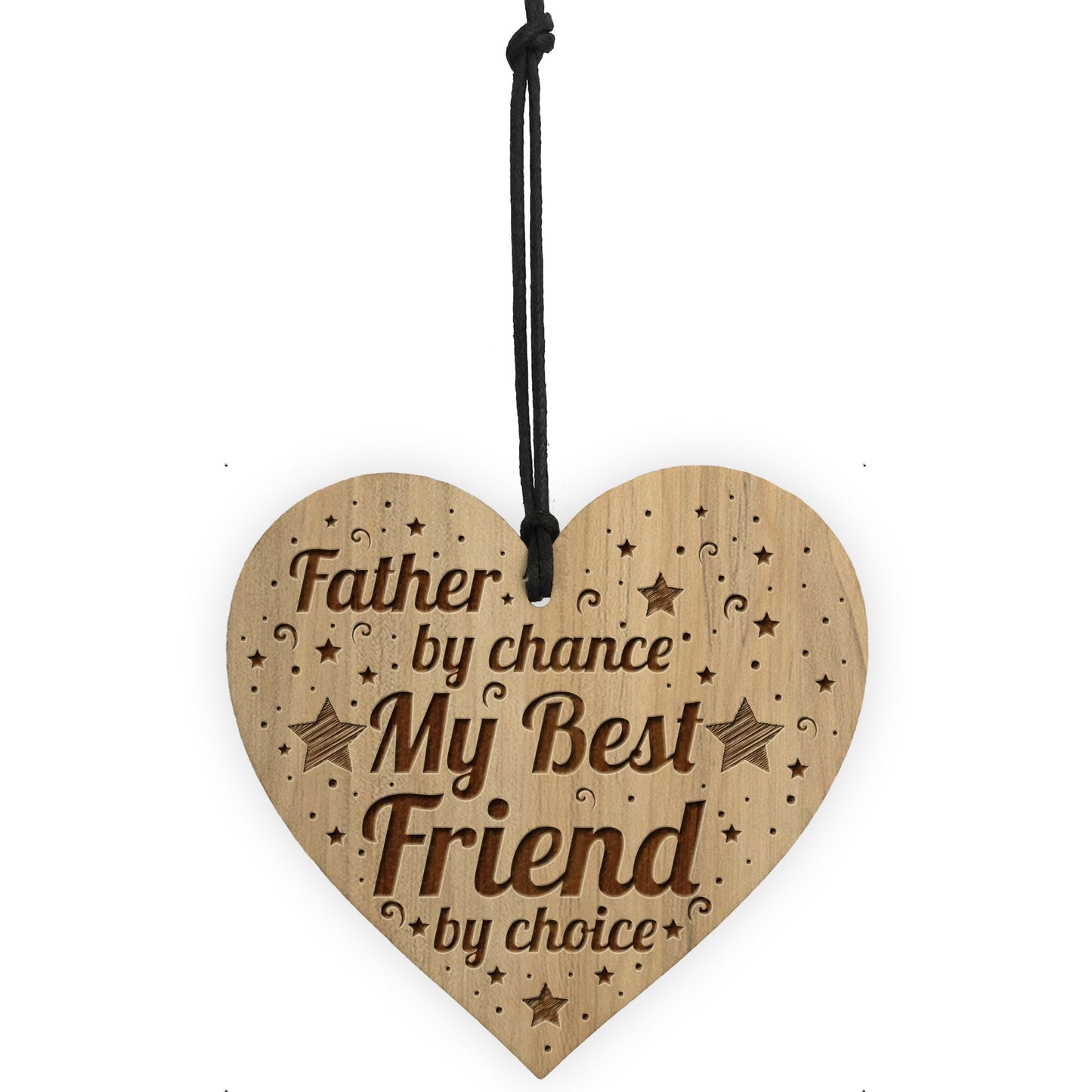 Dad Gift From Daughter Son Best Friend Gift Engraved Heart