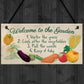 Garden Sign Welcome Plaque Shed Summer House Sign Nan Mum Gift