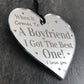 Gift For Girlfriend Birthday Valentines Day Gift Engraved Heart