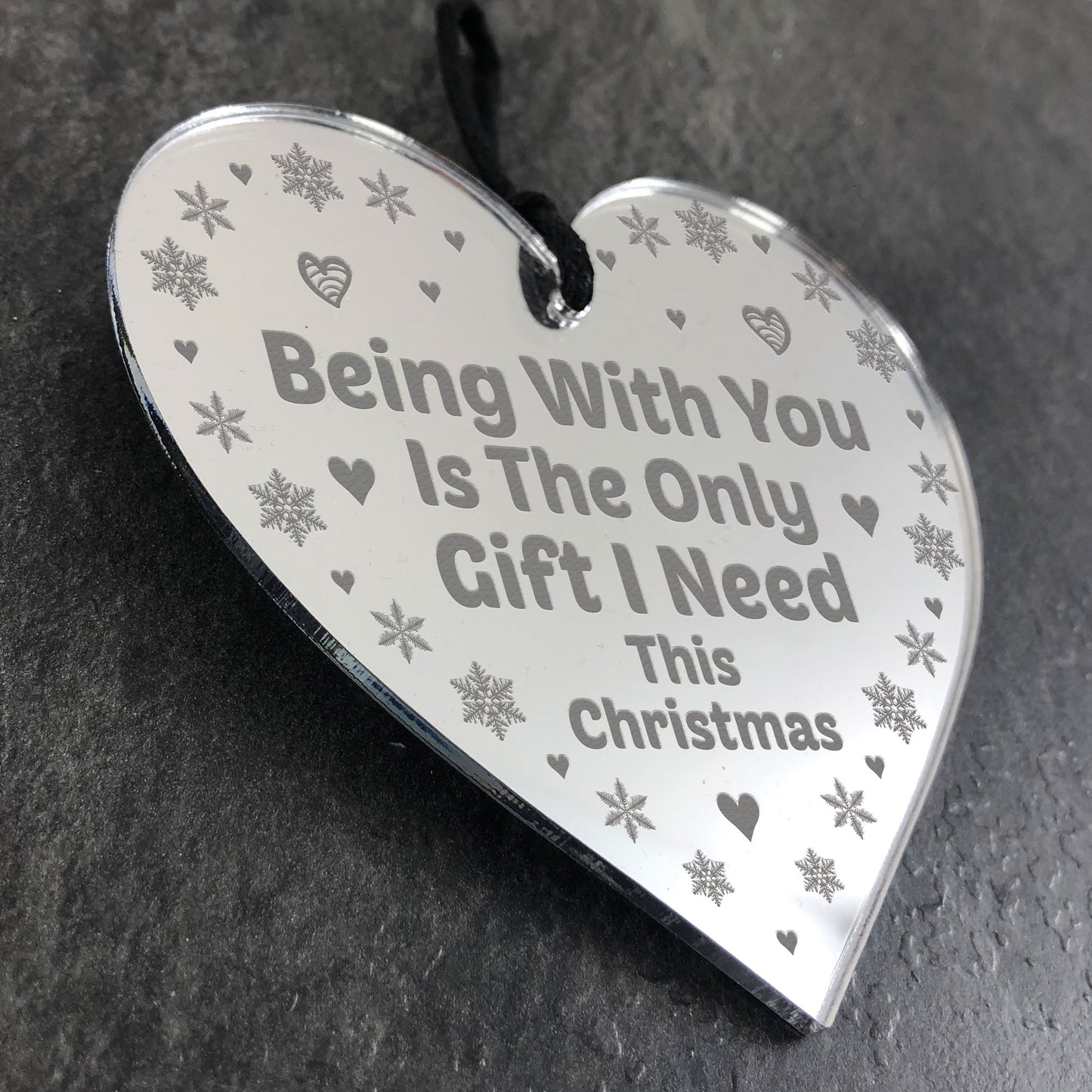Novelty Christmas Gift For Him Boyfriend Husband Heart Love Gift