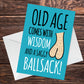 Funny Rude Birthday Card For Him Cheeky Humour Card For Men Dad
