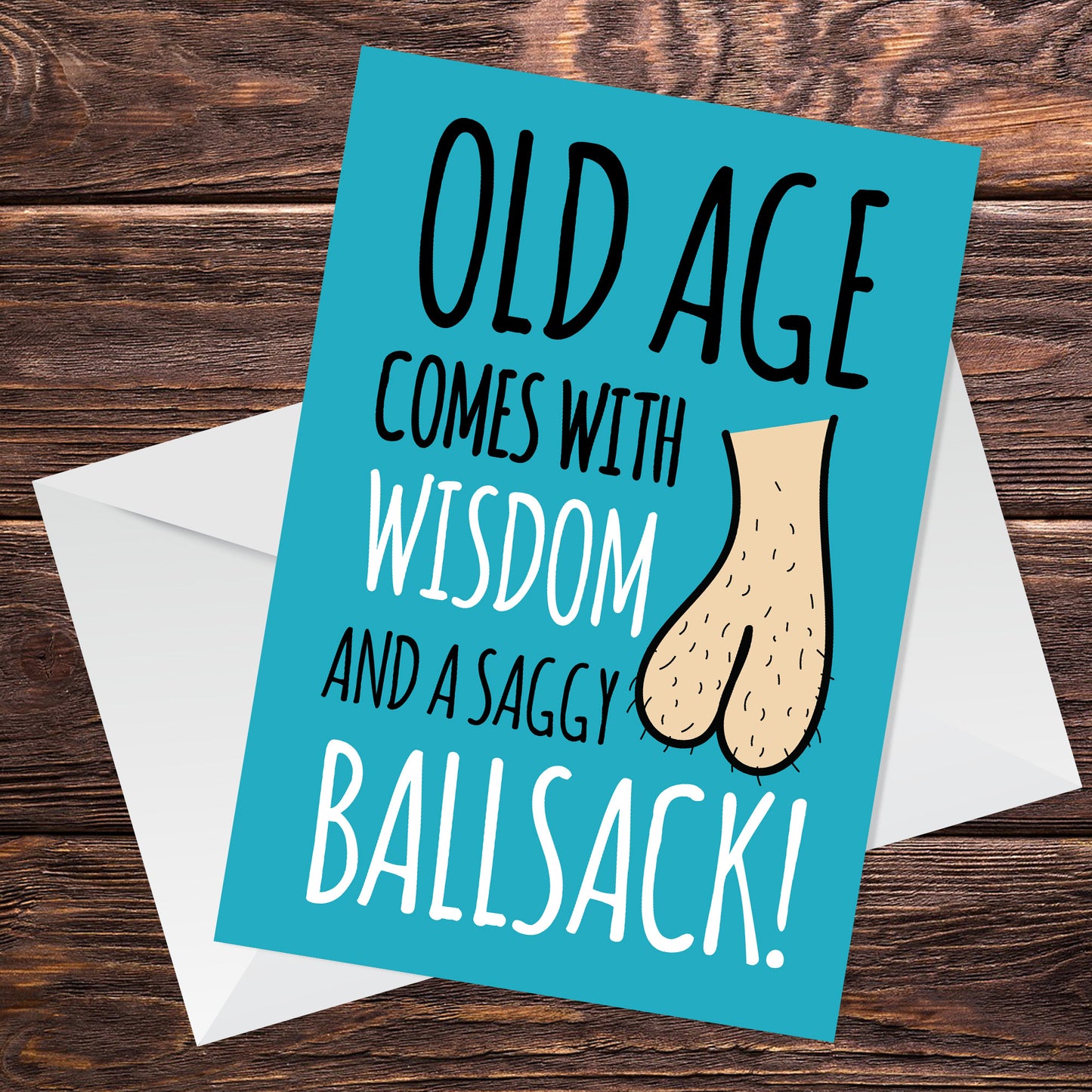 Funny Rude Birthday Card For Him Cheeky Humour Card For Men Dad