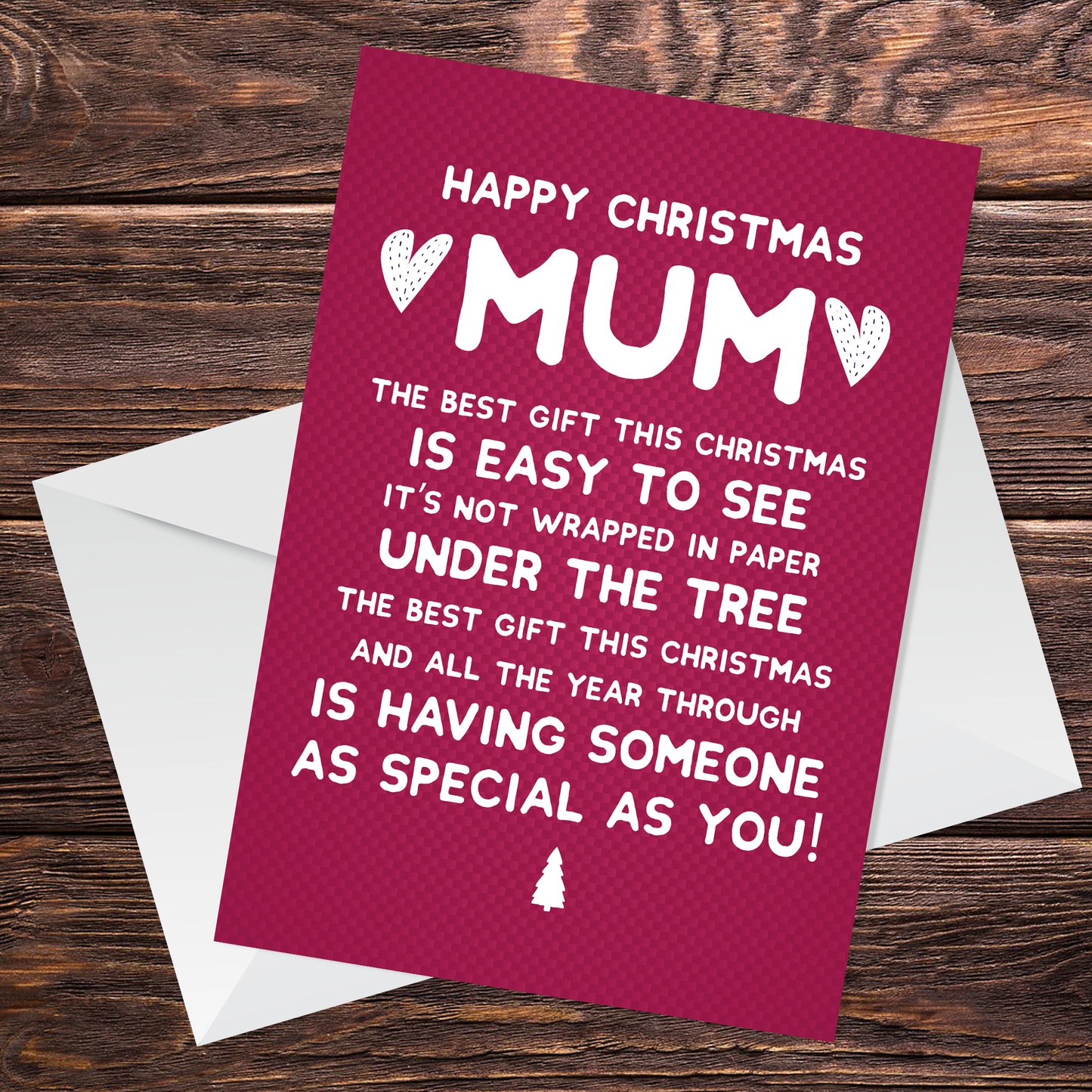 HAPPY CHRISTMAS CARD MUM Funny Mum Card For Him Mum Christmas