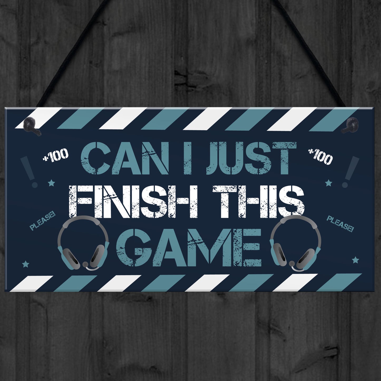Gamer Christmas Gifts Novelty Gaming Sign For Boys Bedroom Gift
