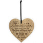 Anniversary Birthday Christmas Gift For Wife Engraved Heart Gift