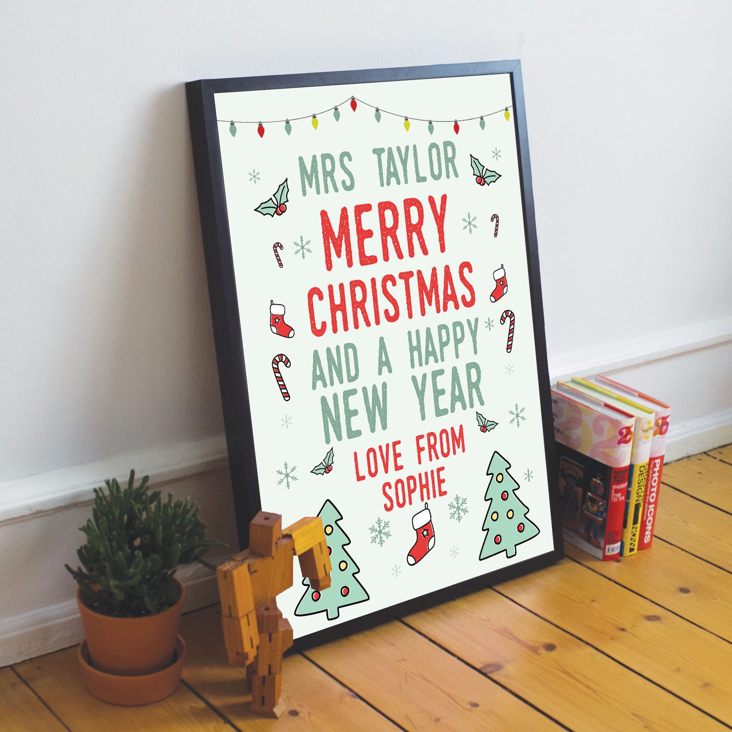 Christmas Gift For Teacher Teaching Assistant PERSONALISED Gift