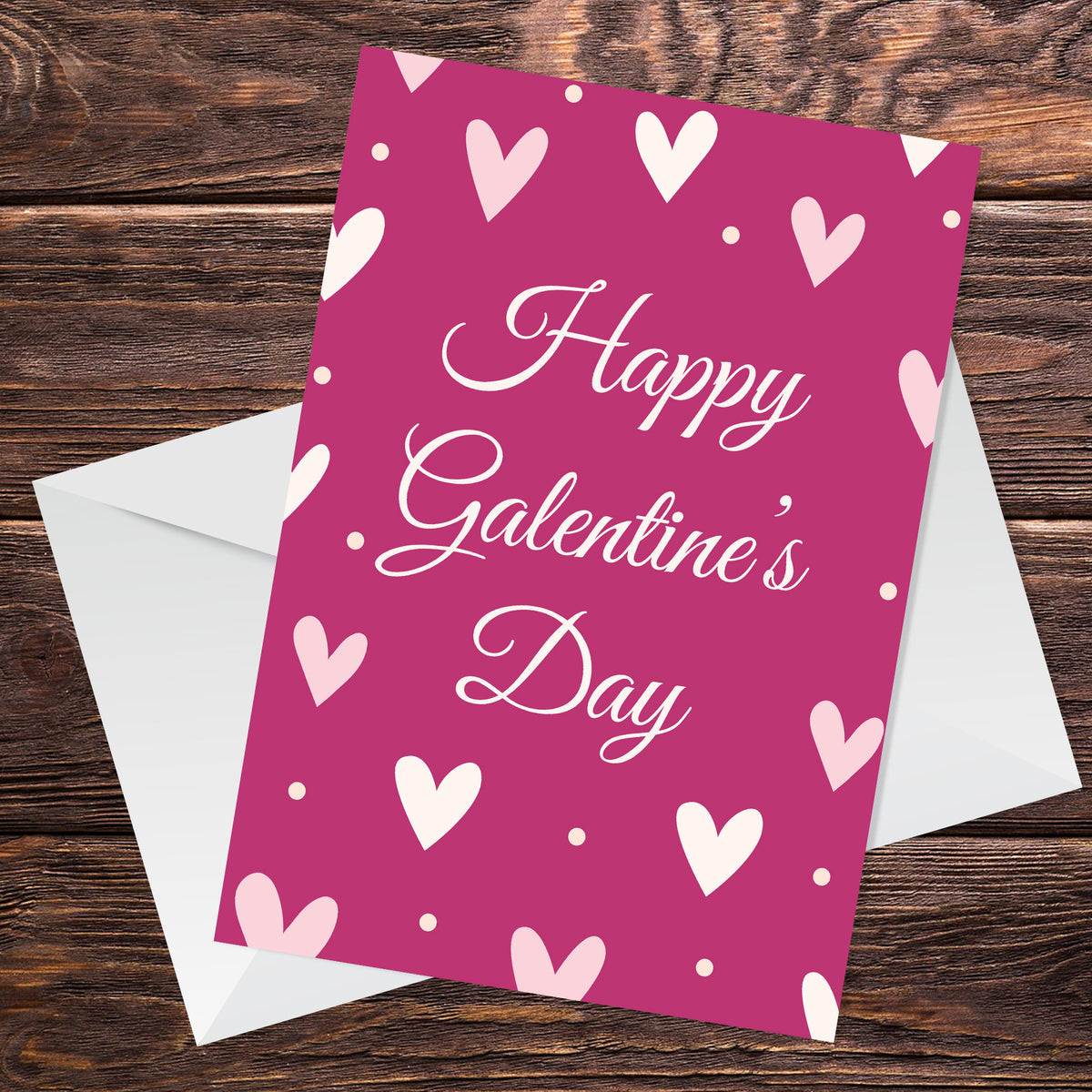 Happy Galentines Card For Best Friend Cute Valentines Day Card