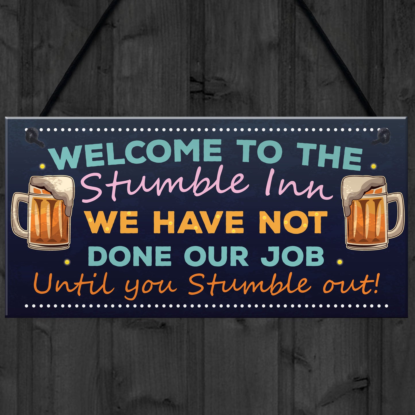 Funny Bar Sign Stumble Inn Novelty Bar Pub Signs And Plaques