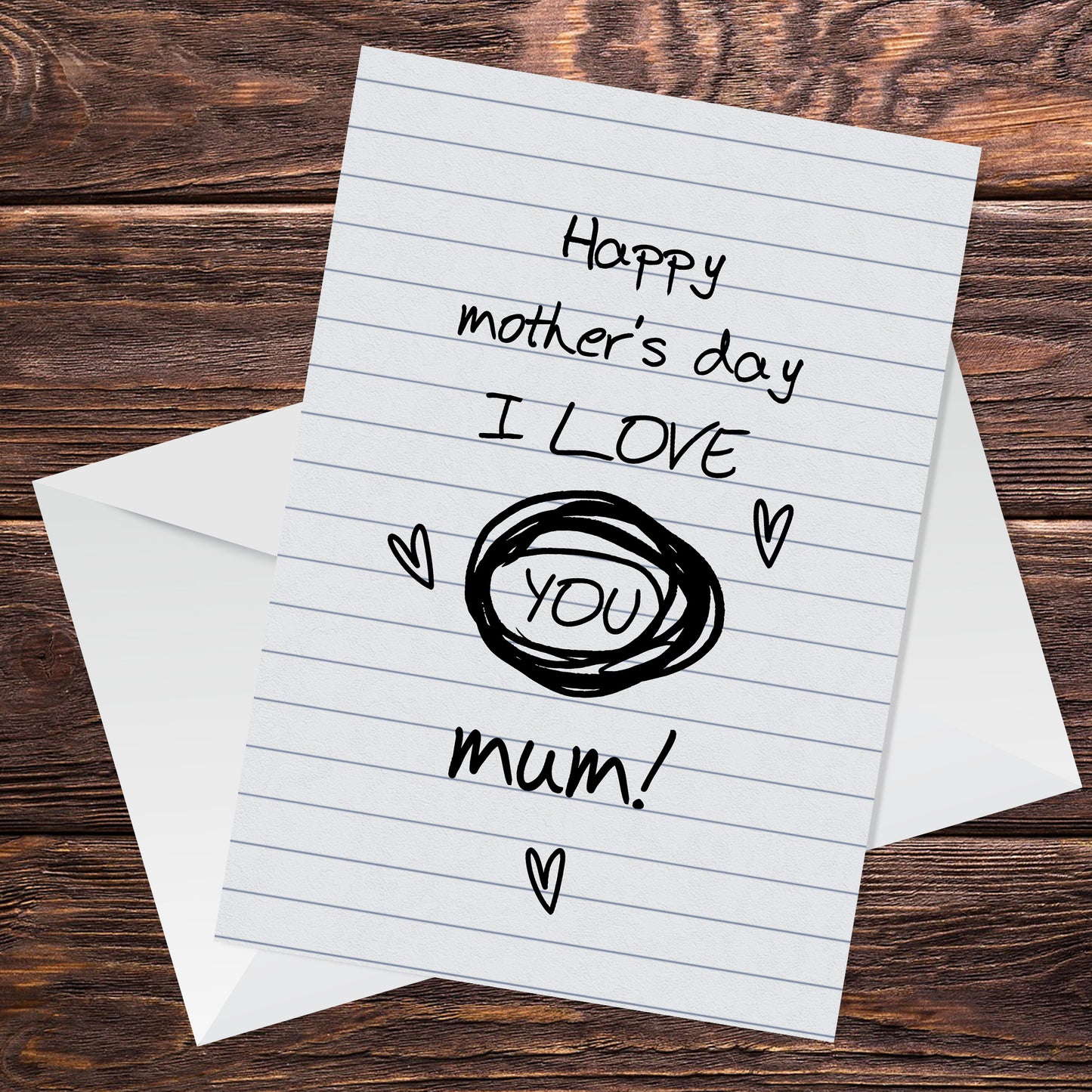 Funny Mothers Day Rubbish Card Novelty Joke Card For Mum