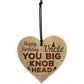 Funny Rude Birthday Gift For Uncle Engraved Heart Uncle Birthday