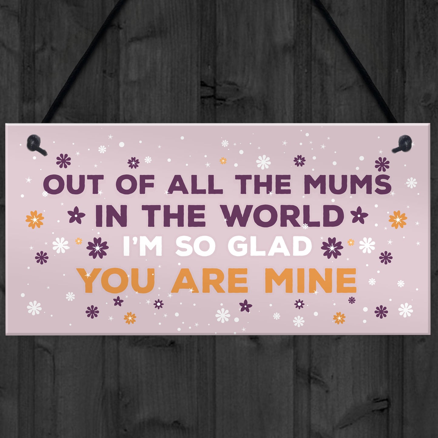 Special Mum Plaque Mum Birthday Christmas Gift From Daughter Son