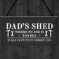 Dads Shed Sign Hanging Garden Plaque Gift For Dad Fathers Day