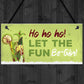 Funny Christmas Sign For Bar Man Cave Bar Sign Gin Gift Keepsake