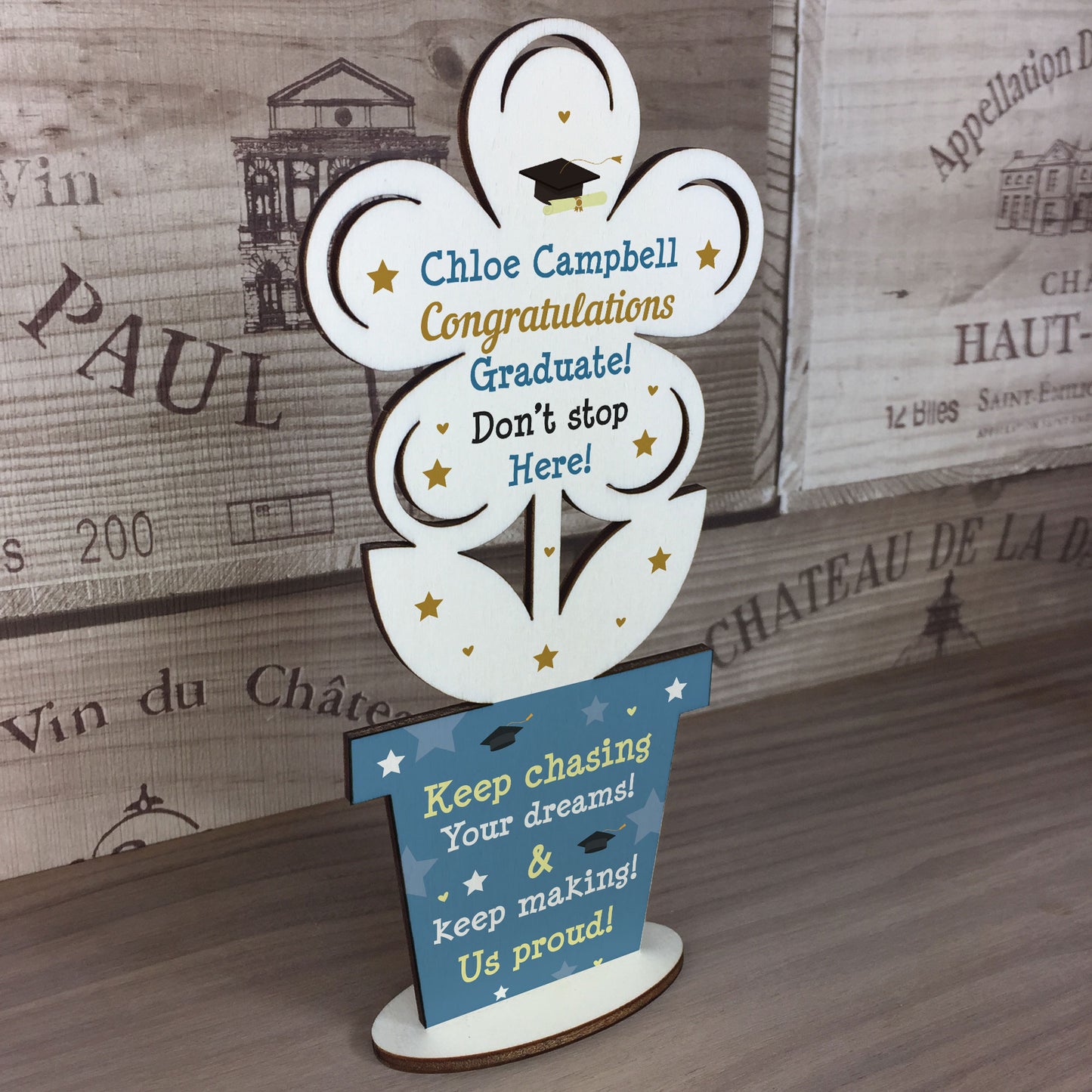 Personalised Congratulations Graduate School University Leaving