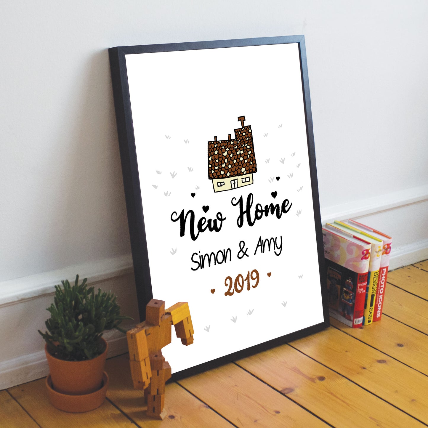 Personalised New Home Gift Moving Gift New Home Framed Print