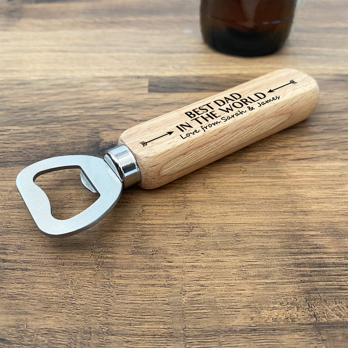 Best Dad PERSONALISED Bottle Opener Birthday Christmas Gifts