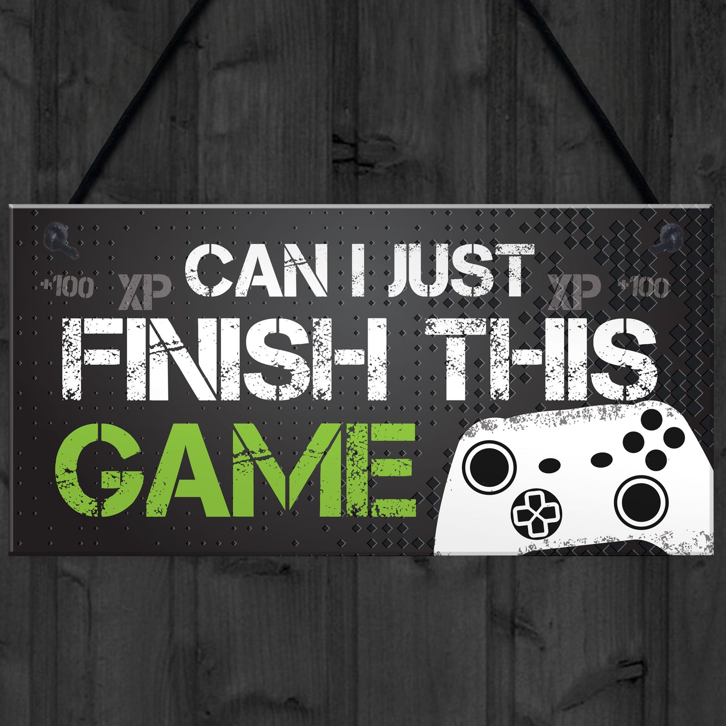 Funny Gamer Gift Gaming Sign For Boys Bedroom Man Cave Son Gift