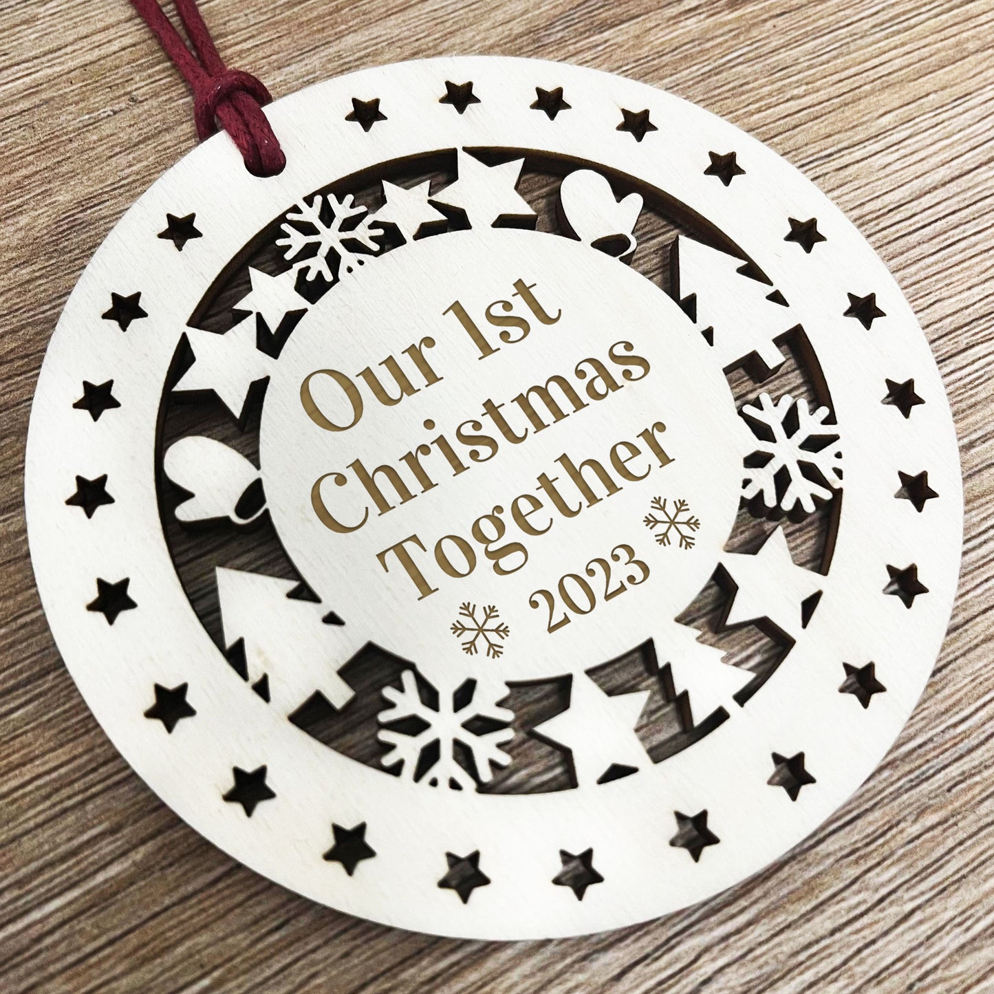 Christmas Decoration For 1st Christmas Together Keepsake