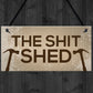 Funny Rude Garden Shed Sign Hanging Door Plaque Shed Sign