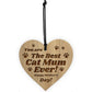 Best Cat Mum Gift For Mothers Day Engraved Heart Mum Gifts