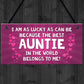 Auntie Gift Cute Gift For Auntie From Daughter Son Gift For Her