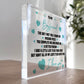 The Day I Met You Gift For Boyfriend Acrylic Block Valentine's