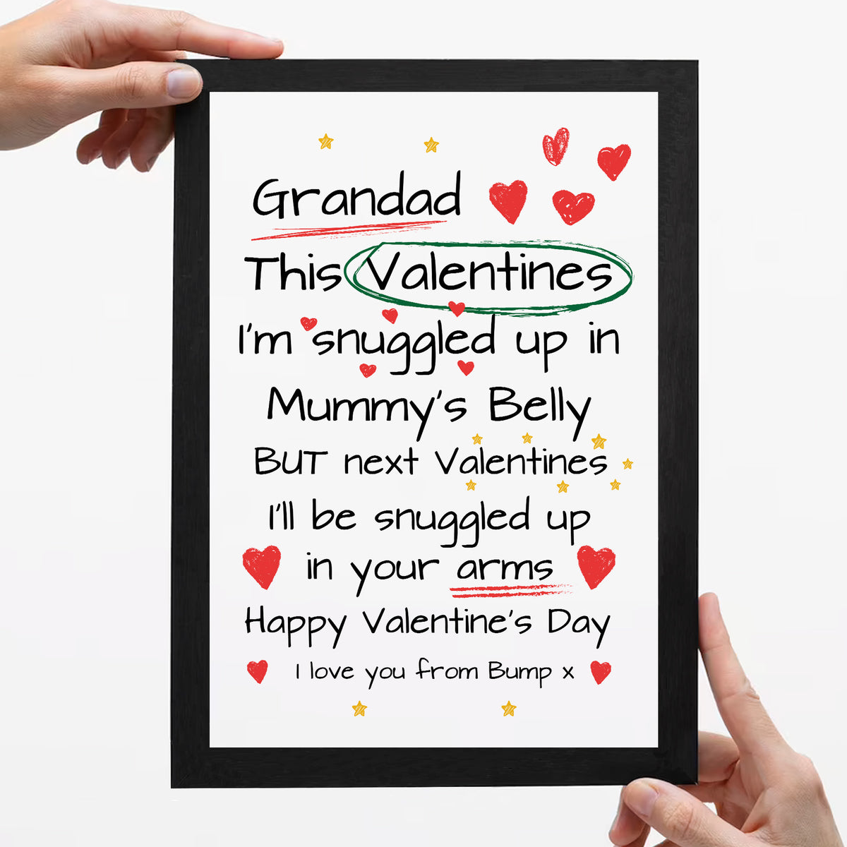 Grandad To Be Gifts For Valentines Day Gift From Bump