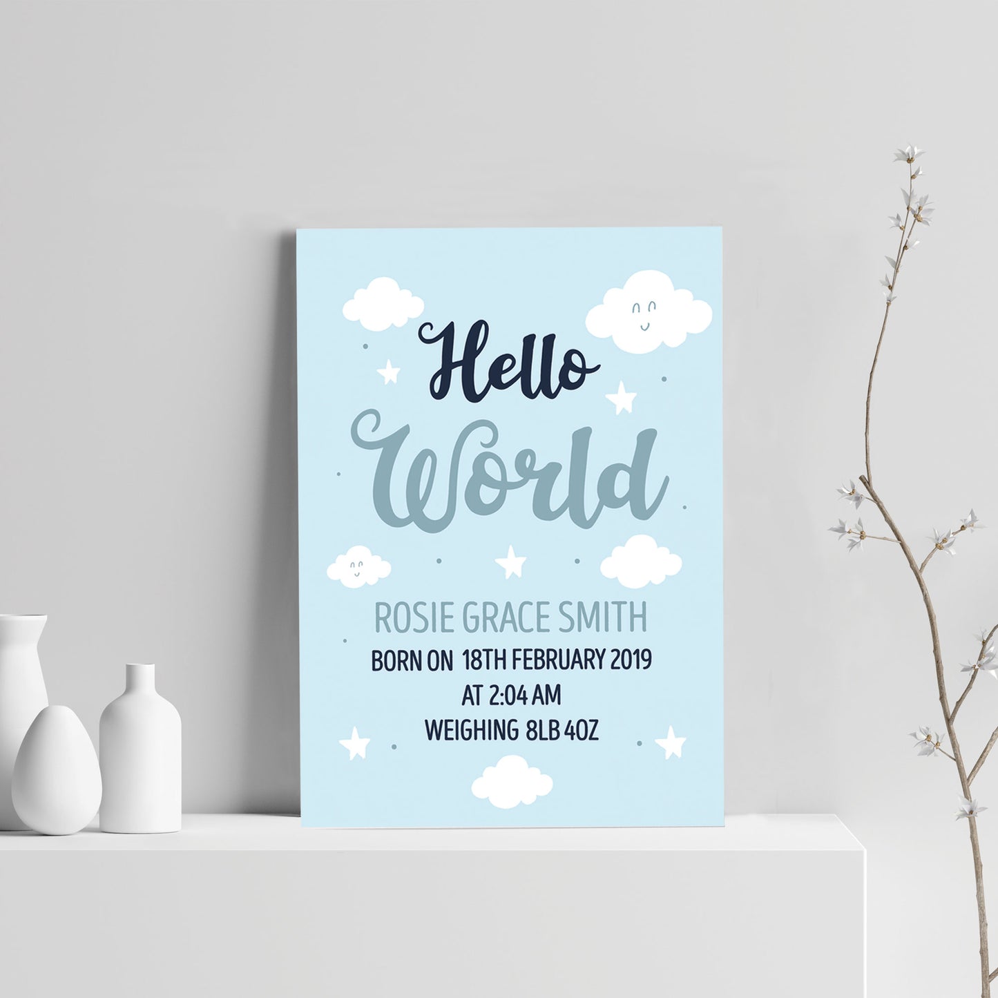 Baby Boy Nursery Print Baby Girl Nursery Print Nursery Decor