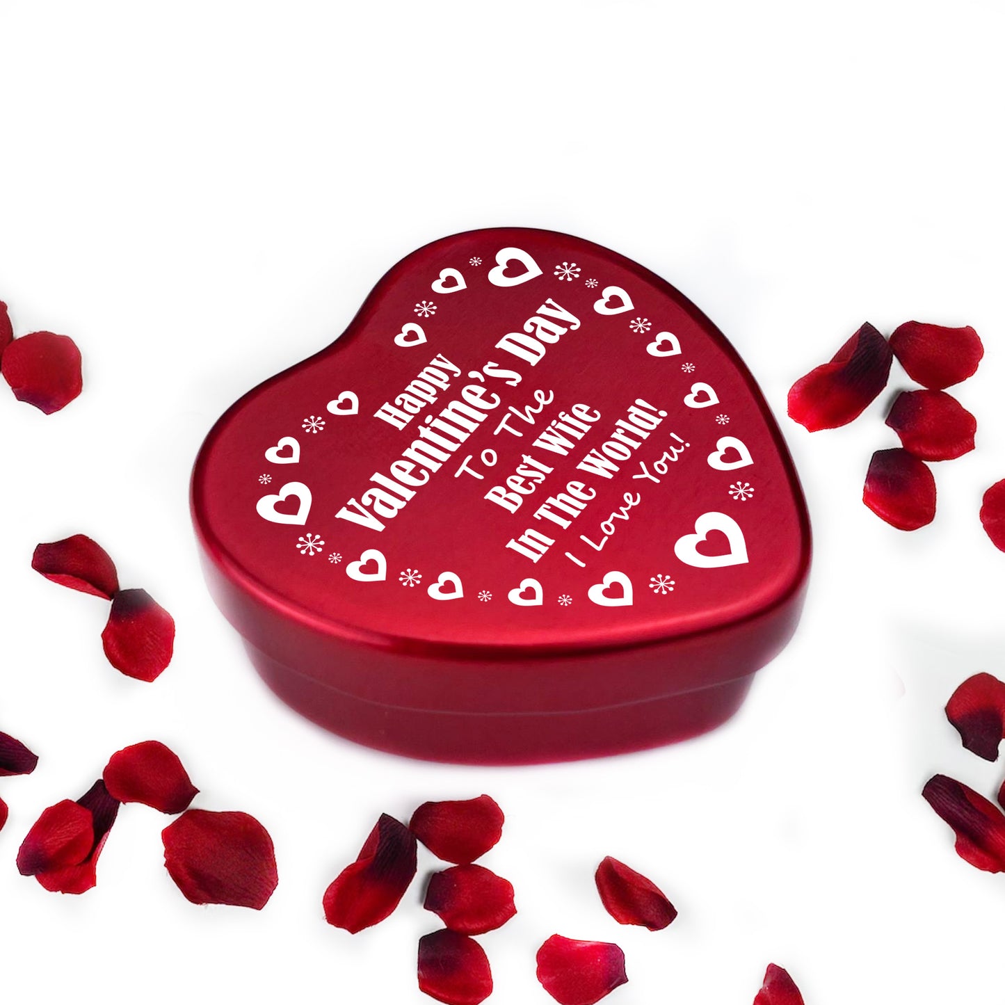 Novelty Valentines Gift For Wife Metal Tin Gift For Wife