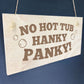 Funny Hot Tub Signs NO HOT TUB HANKY PANKY Hot Tub Accessories