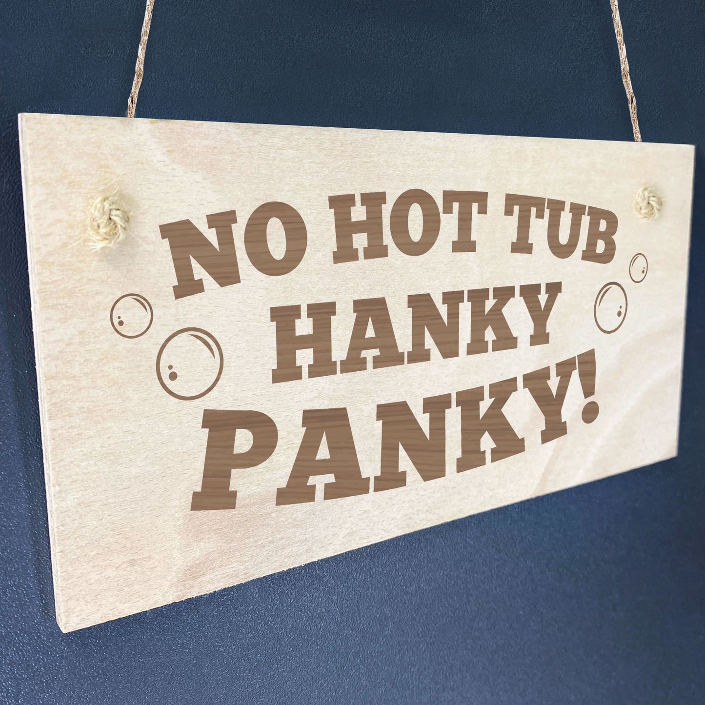 Funny Hot Tub Signs NO HOT TUB HANKY PANKY Hot Tub Accessories