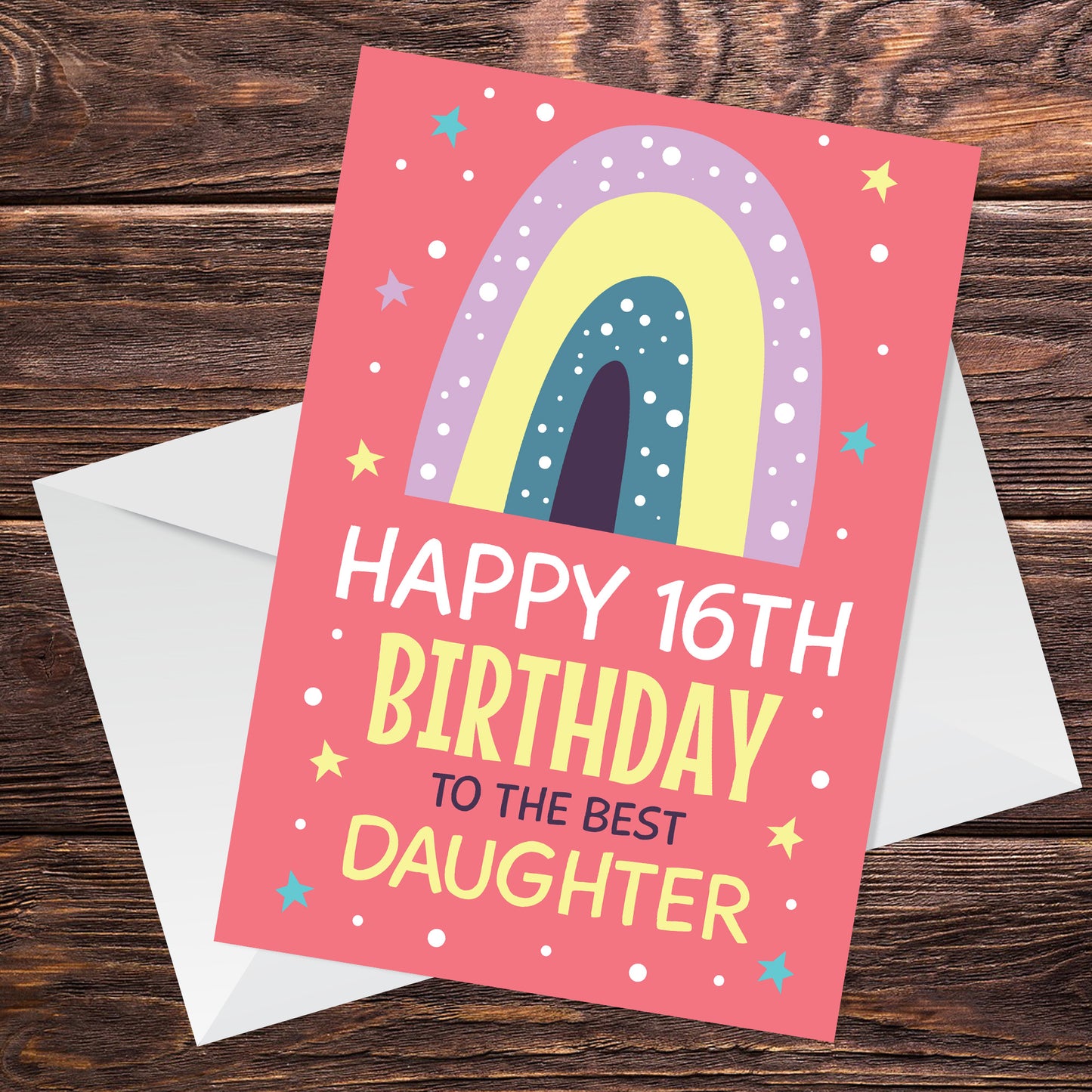 Happy 16th Birthday Card BEST DAUGHTER From Mum And Dad Daughter