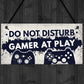 Pack of 3 Gaming Sign Bundle Gift For Gamers Birthday Gifts