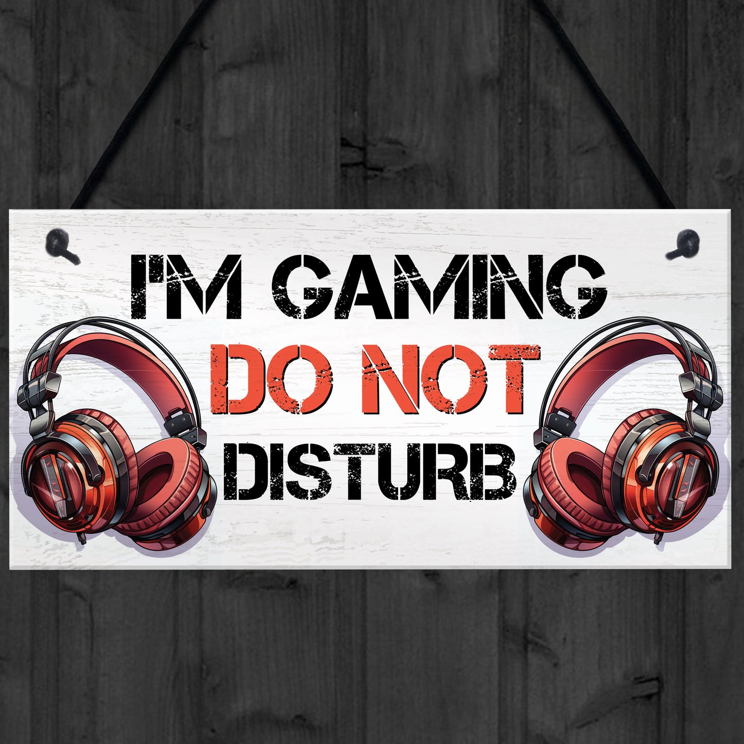 Gaming Sign For Boys Bedroom DO NOT DISTURB Funny Gaming Bedroom