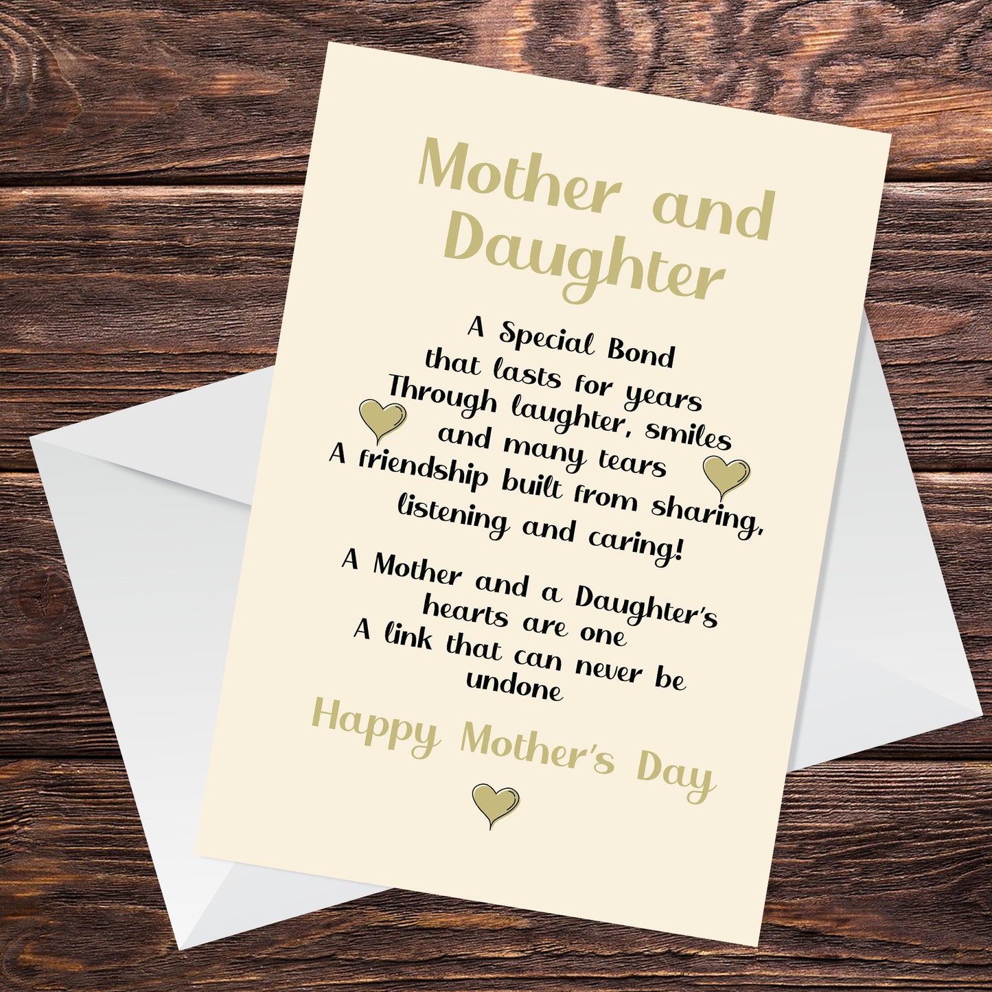 Mothers Day Card For Mum From Daughter Handmade