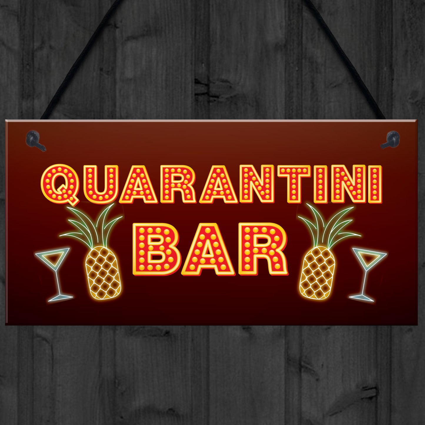 Funny Bar Signs Quarantine Corona Home Bar Decor Signs Novelty