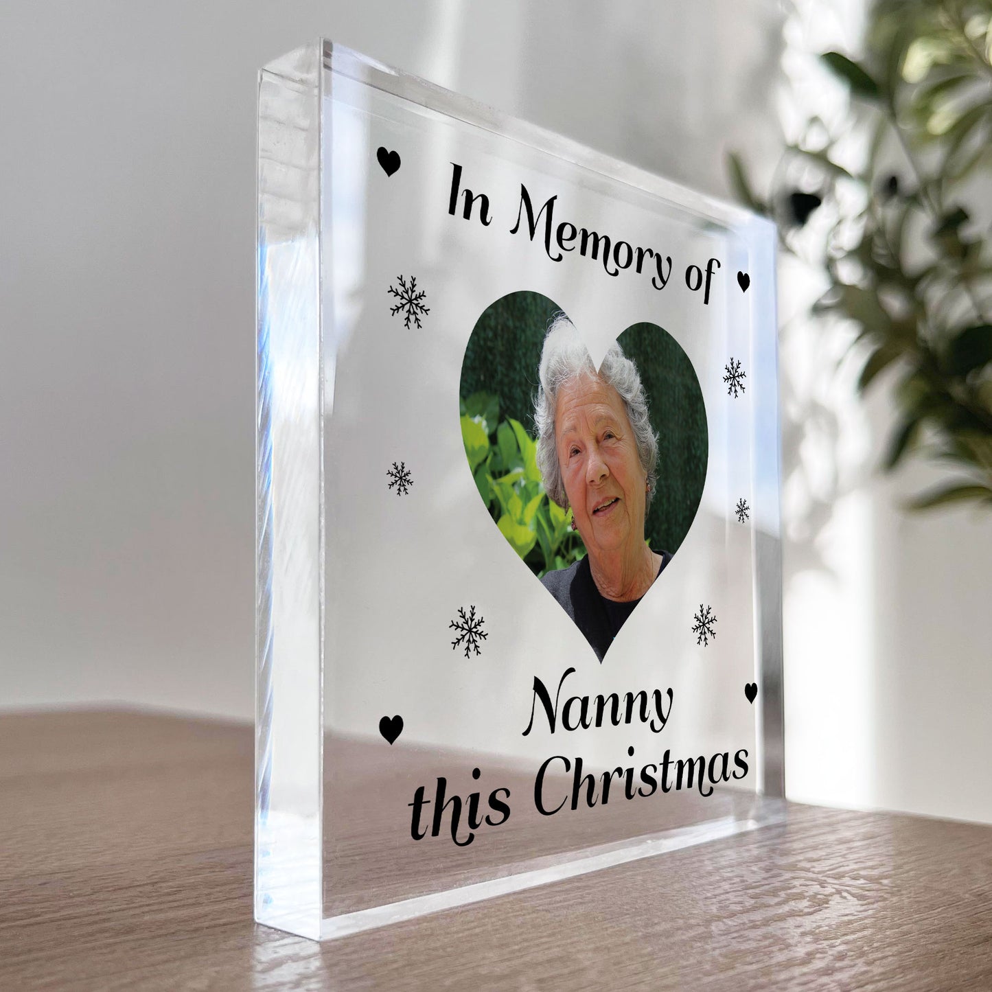 Nan Grandad Dad Mum Memorial Gift For Christmas Personalised