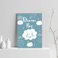 Cute Nursery Print For Baby Girl Bedroom Wall Art Nursery Decor